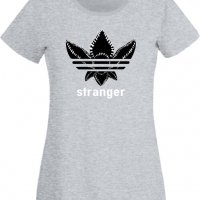 Дамска Тениска Stranger Adidas,Филм,Сериал,, снимка 6 - Тениски - 37314522