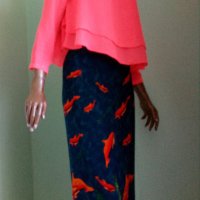 Лот пола и блуза в ярки цветове М, снимка 4 - Други - 29596111