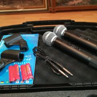 SHURE SM58 БЕЗЖИЧНИ МИКРОФОНИ 2бр 2001221247, снимка 5 - Микрофони - 35499284