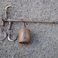 Мини османски кантар везна, снимка 2 - Антикварни и старинни предмети - 29958474