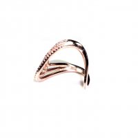 Сребърен пръстен Делта, снимка 3 - Пръстени - 38885132
