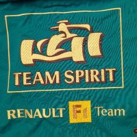 Vintage RENAULT F1 Team Racing Hooded Raincoat Jacket Team Spirit Mild Seven, снимка 7 - Якета - 35197263