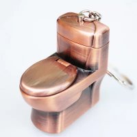 Запалка - тоалетна, газова, метална, ключодържател , снимка 3 - Запалки - 31806912