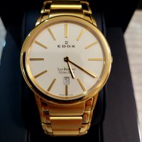 Часовник Edox Les Bemonts Ultra Slim 27030 37J AID, снимка 2 - Мъжки - 37987863