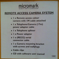 Чисто нови CCTV камери за видеонаблюдение Micromark от Англия, снимка 2 - Комплекти за видеонаблюдение - 44763982