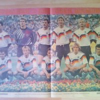 Постер на Германия от 1990г, снимка 1 - Колекции - 31618698