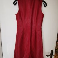 Червена рокля разкошна , снимка 1 - Рокли - 32193955