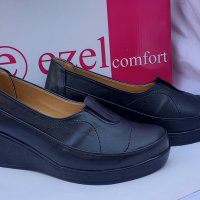 Дамски ежедневни обувки EZEL на платформа с холандски ток, снимка 5 - Дамски ежедневни обувки - 31693636