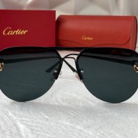 Cartier 2023 мъжки слънчеви очила авиатор унисекс дамски слънчеви очила , снимка 2 - Слънчеви и диоптрични очила - 42756966