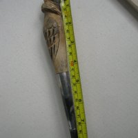 бастун с орел дърворезба, стар, снимка 10 - Други ценни предмети - 29731766