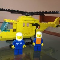 Стар конструктор Лего Town - Lego 6697 - Спасителен хеликоптер, снимка 2 - Колекции - 34486949