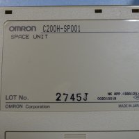 панел Omron C200H-SP001 sysmac space unit, снимка 5 - Резервни части за машини - 35228425