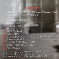 CD - Andreа Bocelli  IN CANTO , снимка 2 - CD дискове - 44639254
