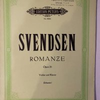 Svendsen Romanze  Op.26 (Violíne und Klavier), снимка 1 - Други - 32195814