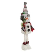 Коледен Снежен човек с дълги крака, 75см, снимка 2 - Декорация за дома - 42718705