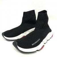 Мъжки обувки Balenciaga /Speed Black/White/Red !!!, снимка 2 - Спортни обувки - 32194706