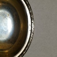Сребърна купичка, снимка 9 - Антикварни и старинни предмети - 29935374