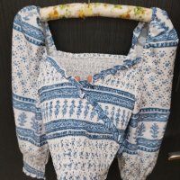 Нова блуза с бyфан ръкави  Shein, снимка 1 - Блузи с дълъг ръкав и пуловери - 42202371
