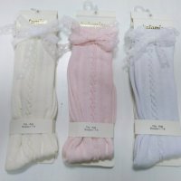Нови детски 3/4 чорапи Панделка 🎀, снимка 2 - Чорапи - 42920670