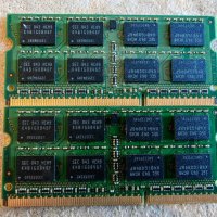  2X2 GB SoDIMM DDR3 1333mhz RAM Samsung, снимка 2 - RAM памет - 38417824
