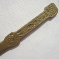нож за писма месинг бронз, снимка 2 - Други ценни предмети - 30718298
