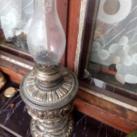 Стара френска газена лампа, снимка 2 - Колекции - 32207811