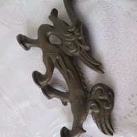 стара отварачка дракон метал фигура пластика, снимка 9 - Статуетки - 29125920