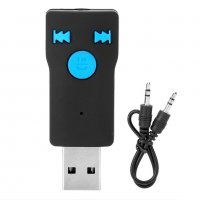 Bluetooth 3,5мм AUX IN аудио адаптер със слот за microSD карта, снимка 5 - Bluetooth тонколони - 31321268