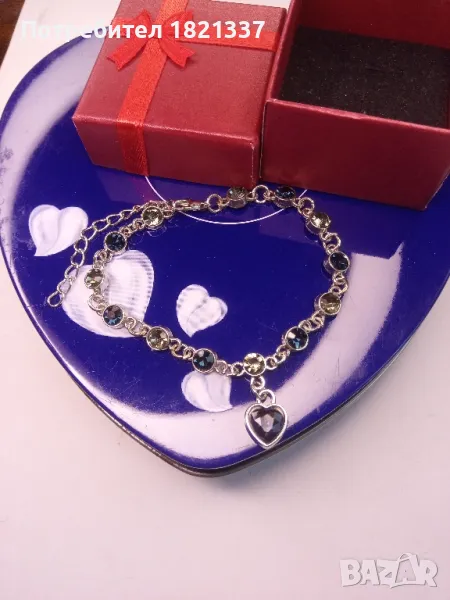 Гривна с кристали , снимка 1