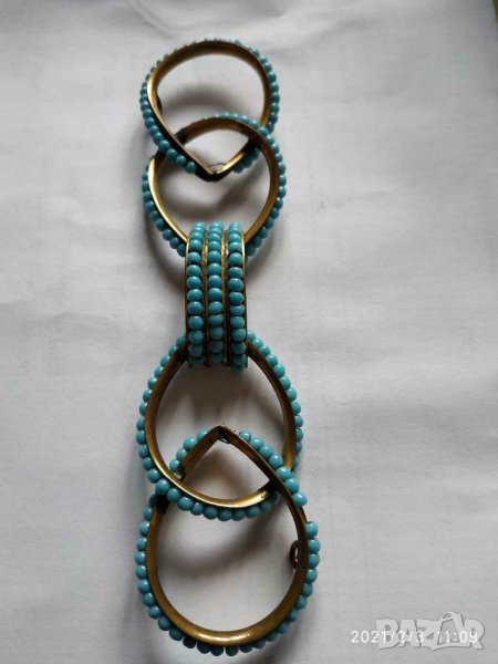 Старинна Арт Деко тока за колан вносна, снимка 1