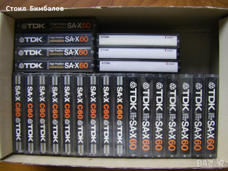 Колекционерски аудиокасети TDK SA-X, снимка 1