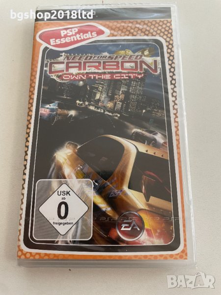 Need for Speed Carbon Own the City за PSP - Нова запечатана, снимка 1