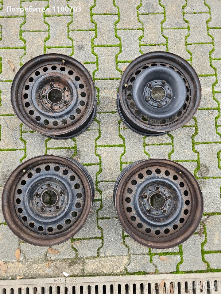 Джанти железарки оригинални BMW, снимка 1