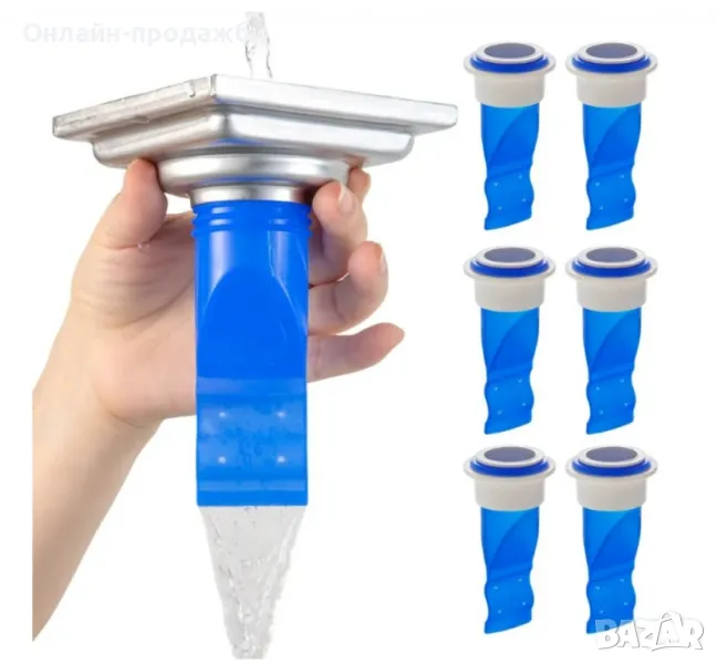 Силиконова клапа за сифон срещу миризми, снимка 1