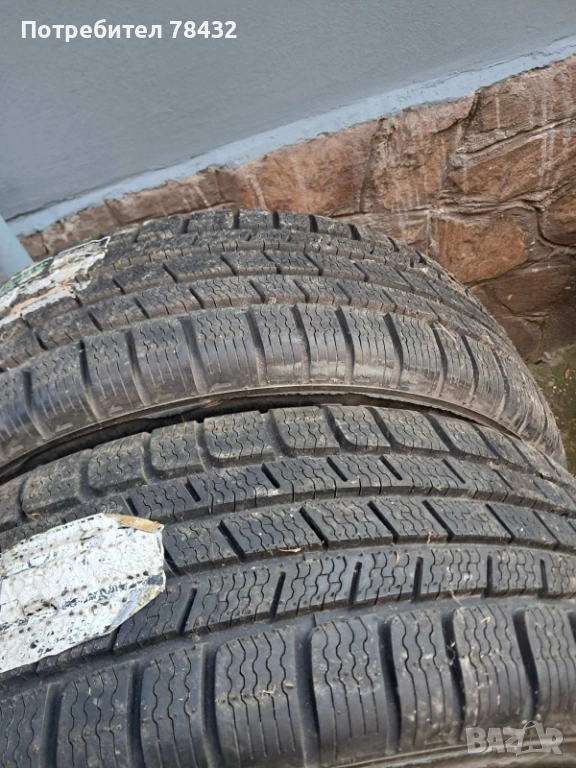 Зимни бусови гуми 235/65/16С - 2 бр, снимка 1
