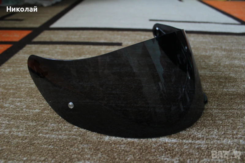 Тъмен/Черен Визьор за каска AGV K1, K1S, K3SV, K5, K5S, снимка 1