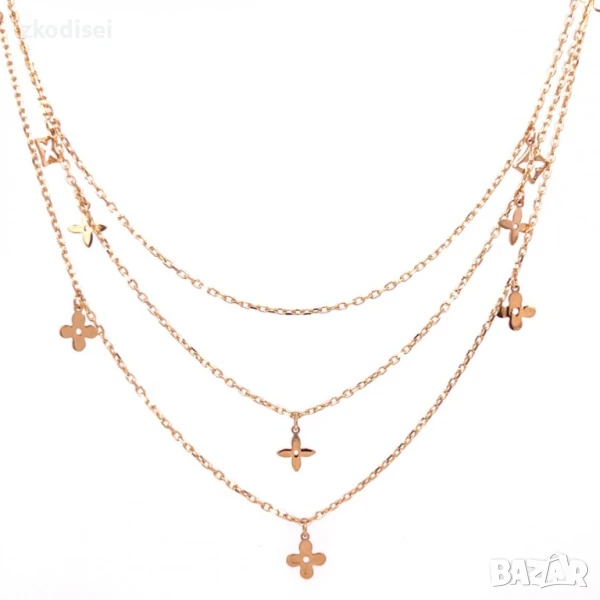 Златнo колие 2,86гр. 48,0см. 14кр. проба:585 модел:32189-2, снимка 1