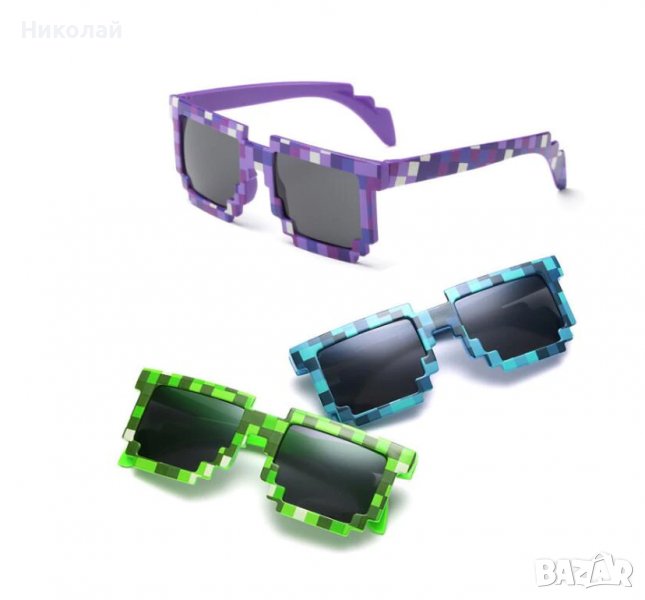 Слънчеви очила Minecraft , детски очила Майнкрафт, снимка 1