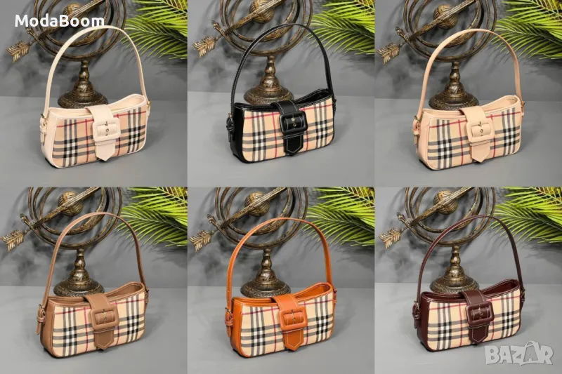 BURBERRY Check Sling Bag дамски чанти Различни цветове , снимка 1