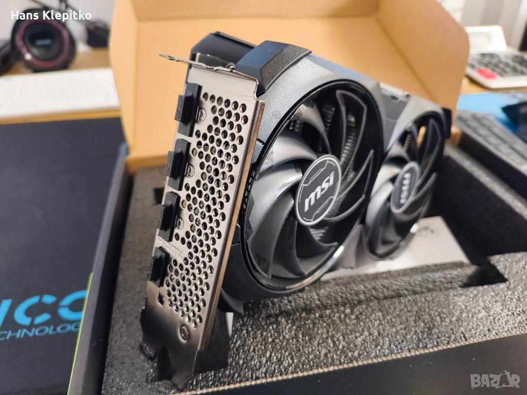 MSI GeForce RTX 4060 Ti, снимка 1