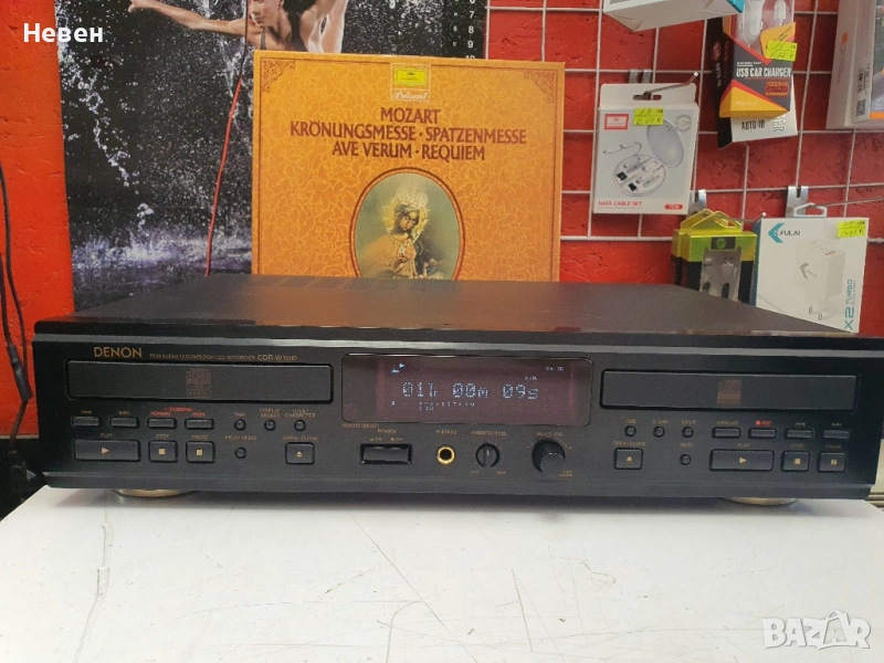 Записвачка DENON CDR-W1500, снимка 1