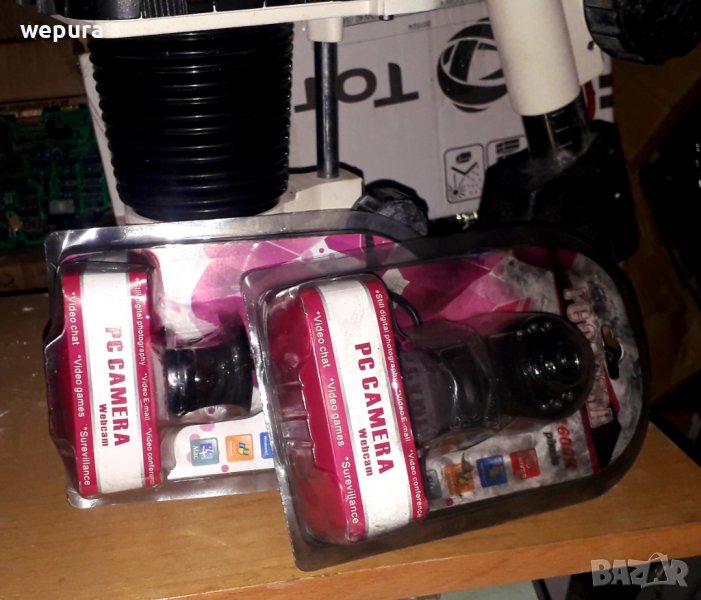 Нови видеокамери за компютър два броя, снимка 1