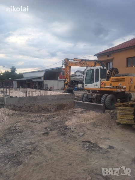 Услуги с багери изкопи чук за разбиване на бетони, снимка 1
