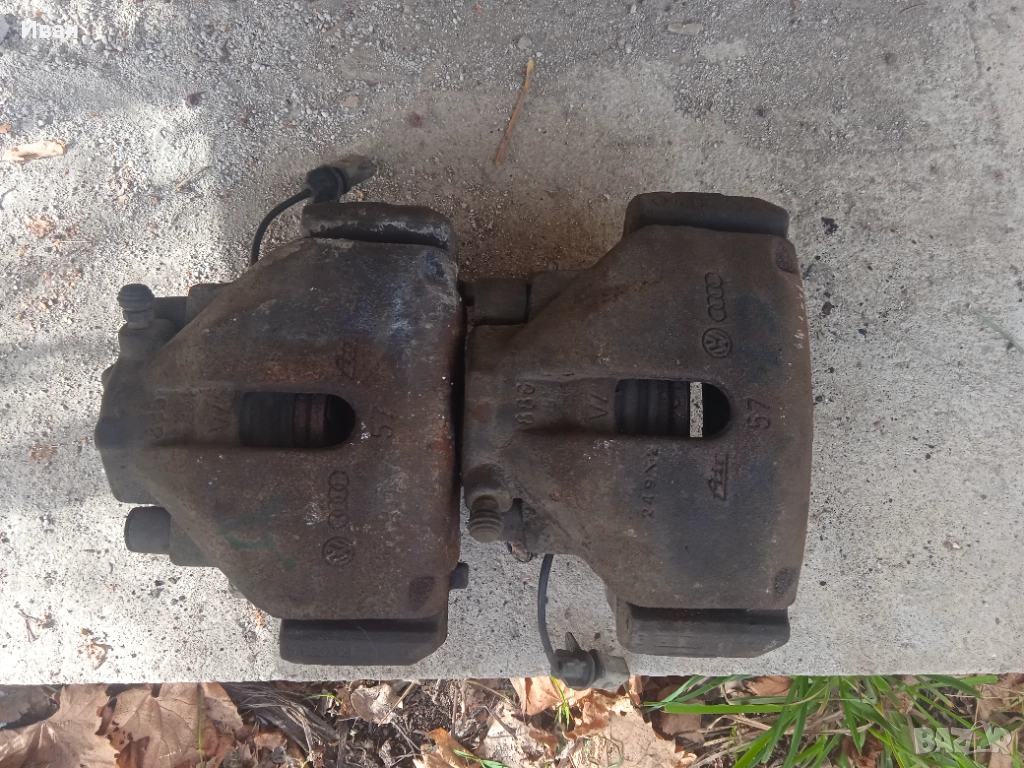 Предни спирачни апарати за Audi A6 C5, снимка 1