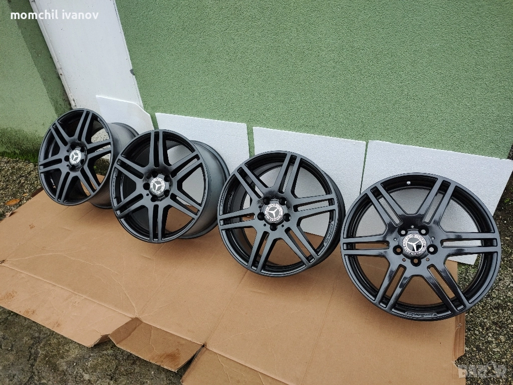18" оригинални AMG джанти за Мерцедес Ц класа и Е класа, спорт пакет, снимка 1
