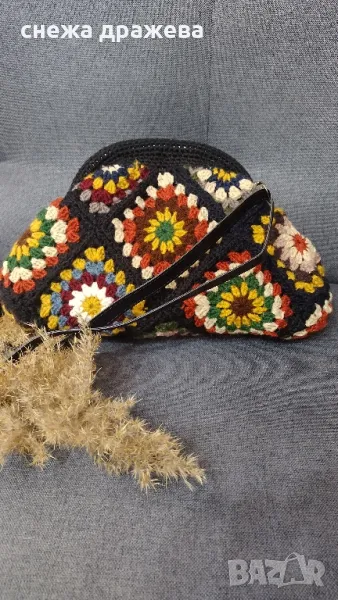 Плетена чанта Есен, снимка 1