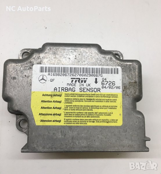 Air Bag компютър за Mercedes Мерцедес А Б клас W169 W245 A1698206726 2006, снимка 1