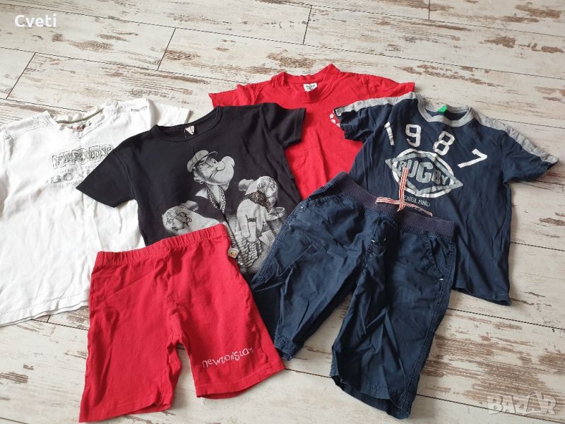 Марков лот дрехи за момче 128см, снимка 1