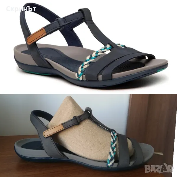 Clarks N38, естествена кожа, без забележки , снимка 1