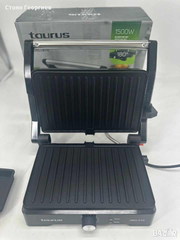 Чисто нов Контактен грил Taurus Grill & Co с мощност 1500вата, снимка 1